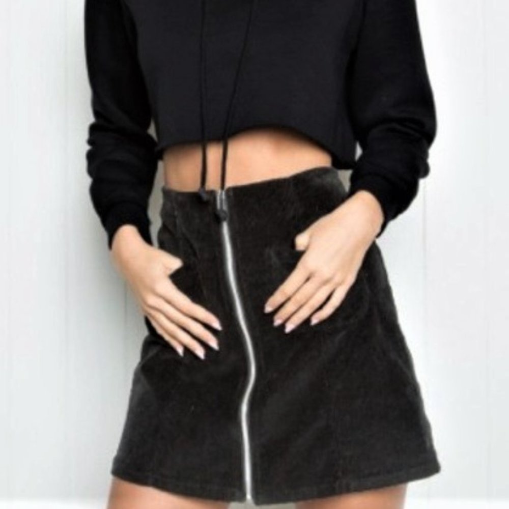 **3/$20** - Brandy Melville Corduroy Zip Pocket Mini